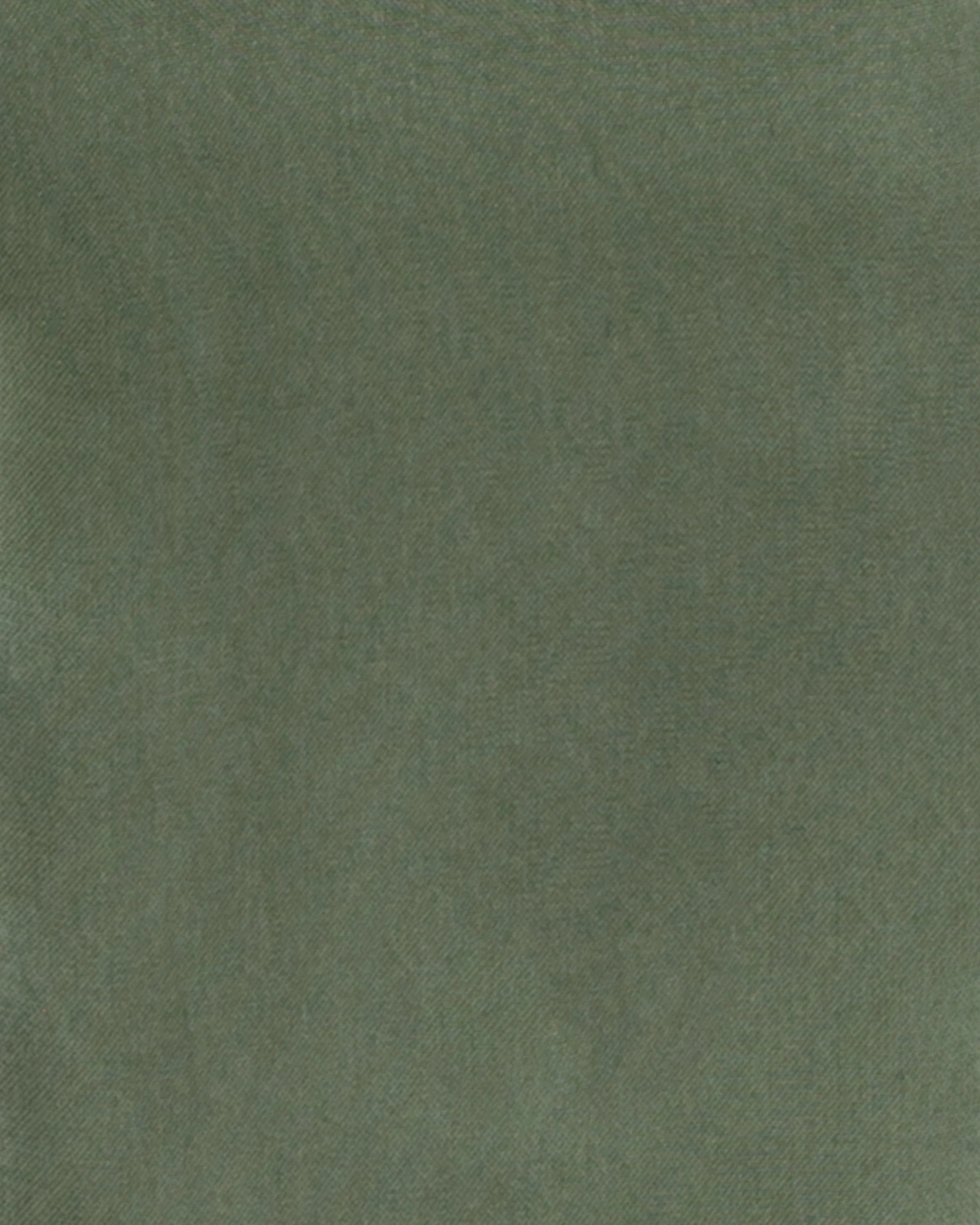 A green textured fabric surface.