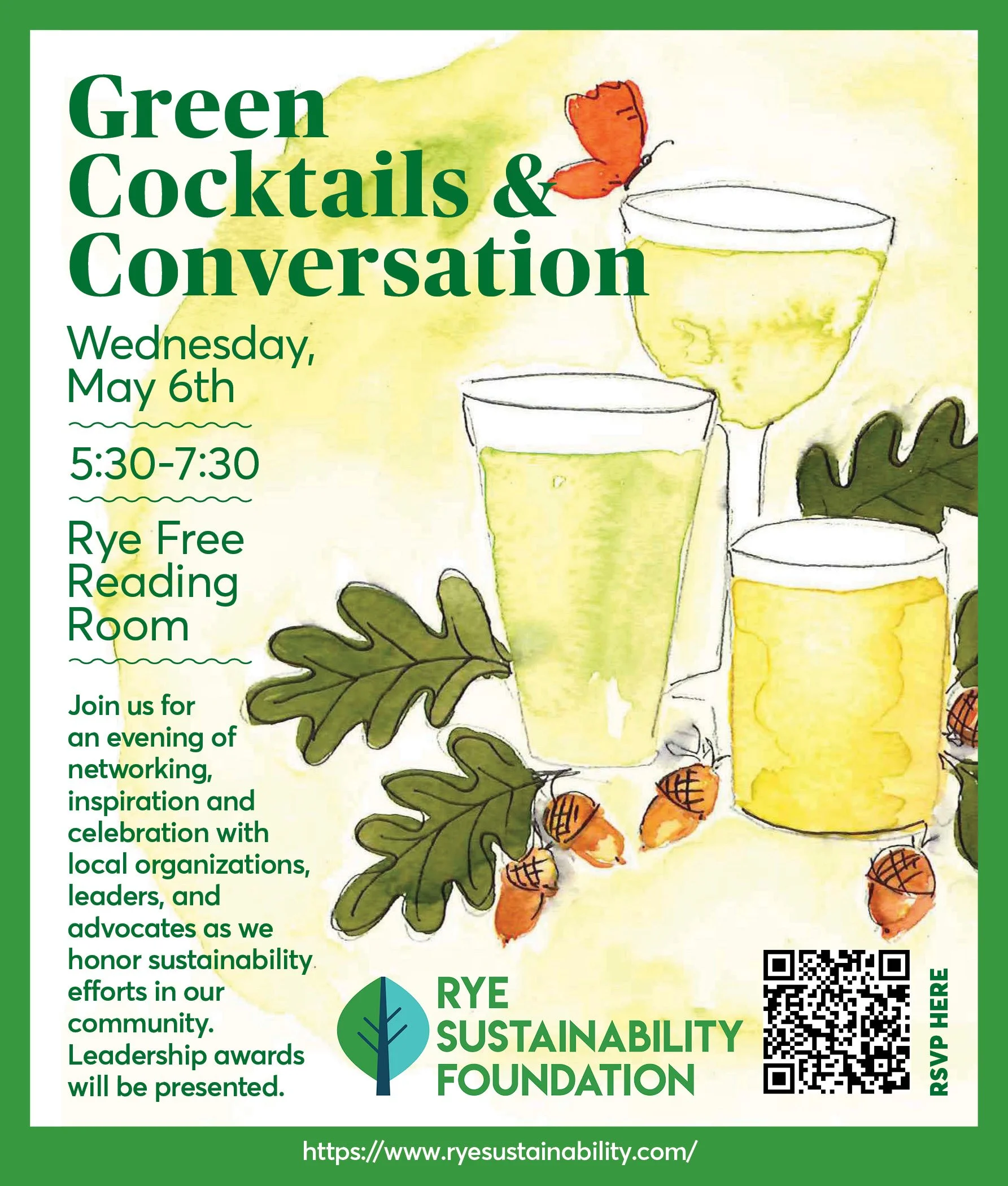 Green Cocktails &amp; Conversation