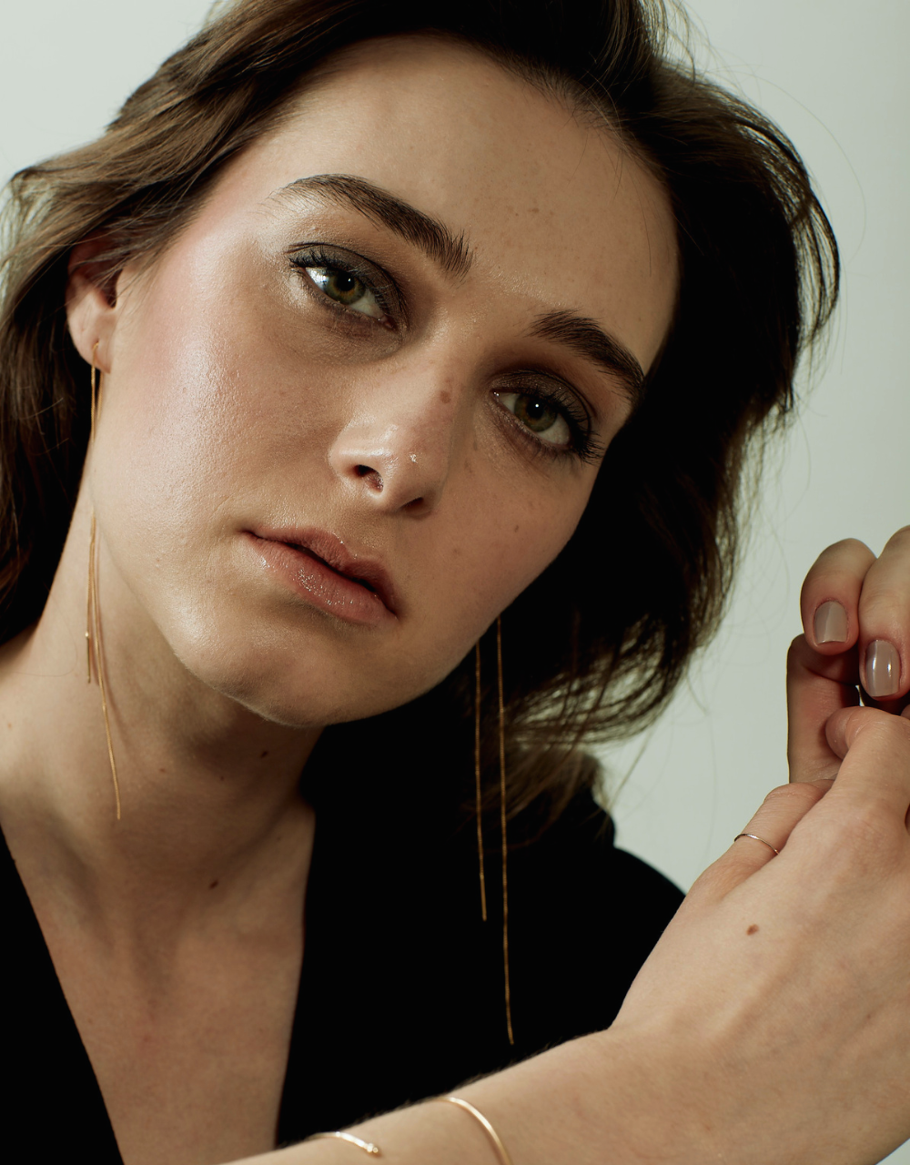 ENDLESS gold chain earring