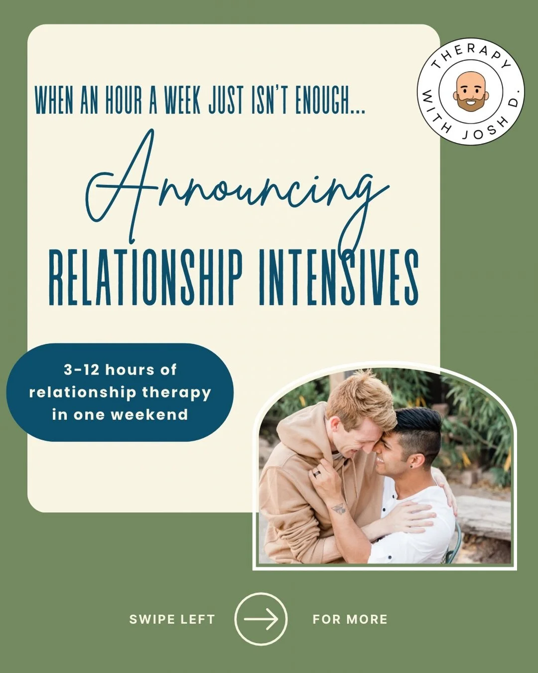 Many relationships don&rsquo;t need more advice, they need more space.
Space to slow down.
 Space to understand what&rsquo;s really happening beneath the conflict. Space to move beyond the same conversations you&rsquo;ve been having for months or yea