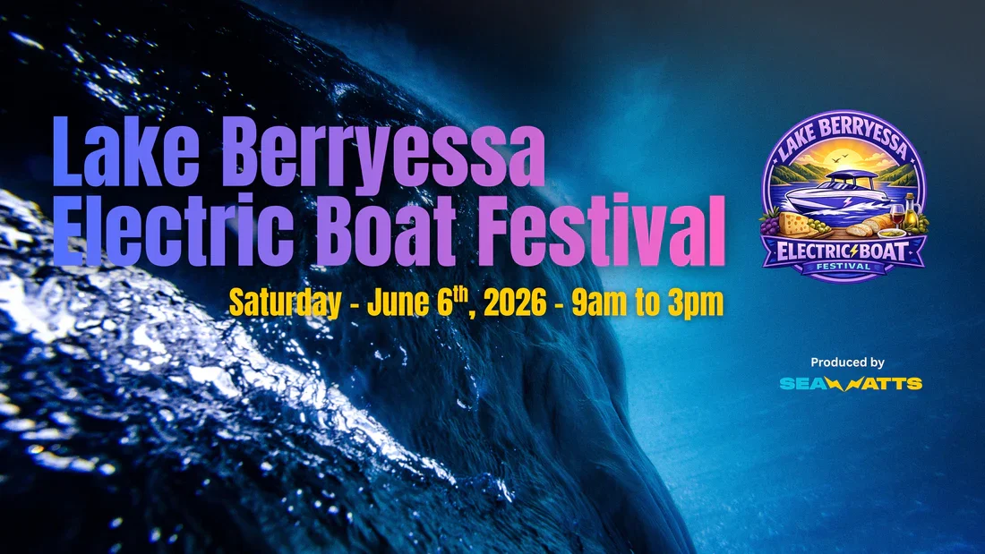 Lake Berryessa - Charged Marine Electric Boat Demo Day