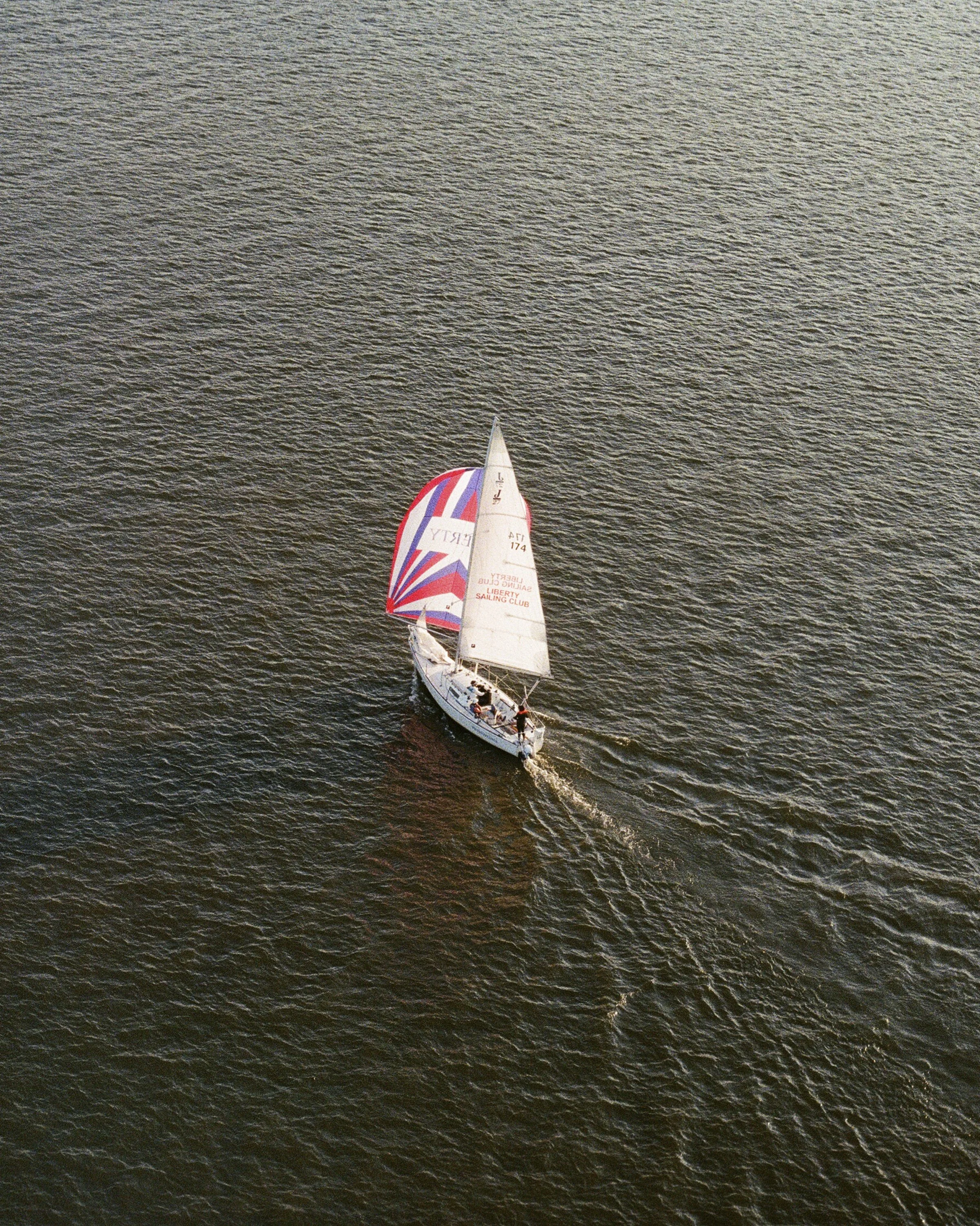 Sailing on the Delaware [Vertical]