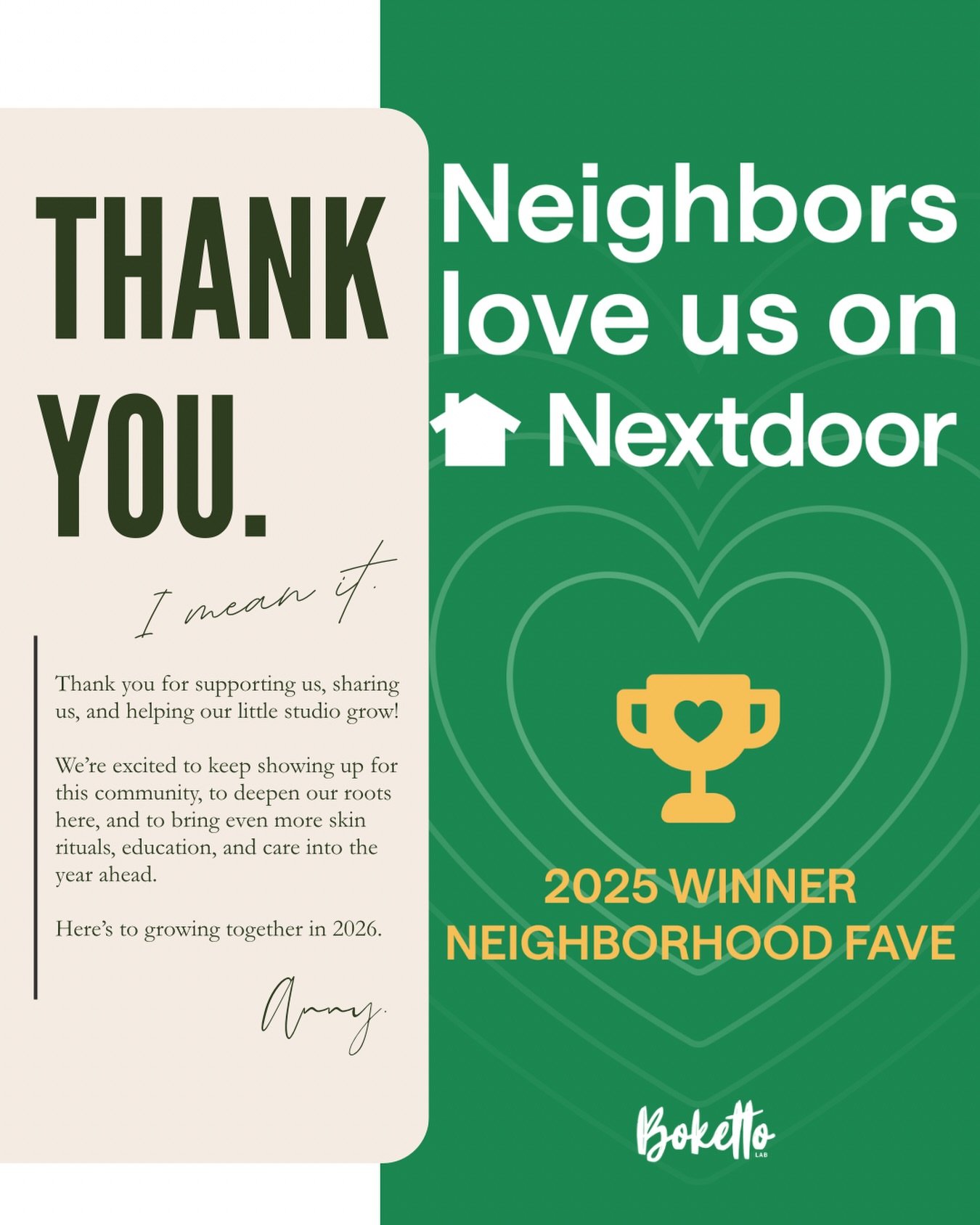 To be honest, I didn&rsquo;t know how Boketto would be received. New city, new studio, new vision. But this community has shown up with so much support and openness. You&rsquo;ve made me feel at home from day one. 🤍

Thank you for trusting your skin