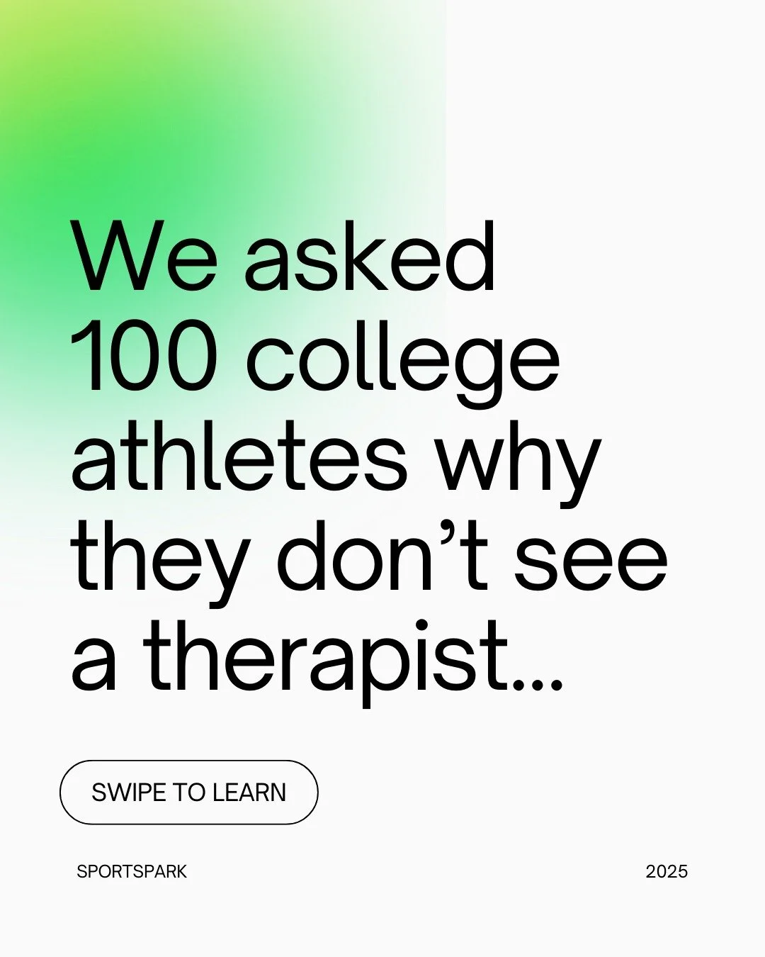 With SportSpark you always have someone on your team. Chat anonymously with people in the same situation as you. Coming soon.
#sportspark #mentalhealth #athlete #college #sport #studentathlete #d1
