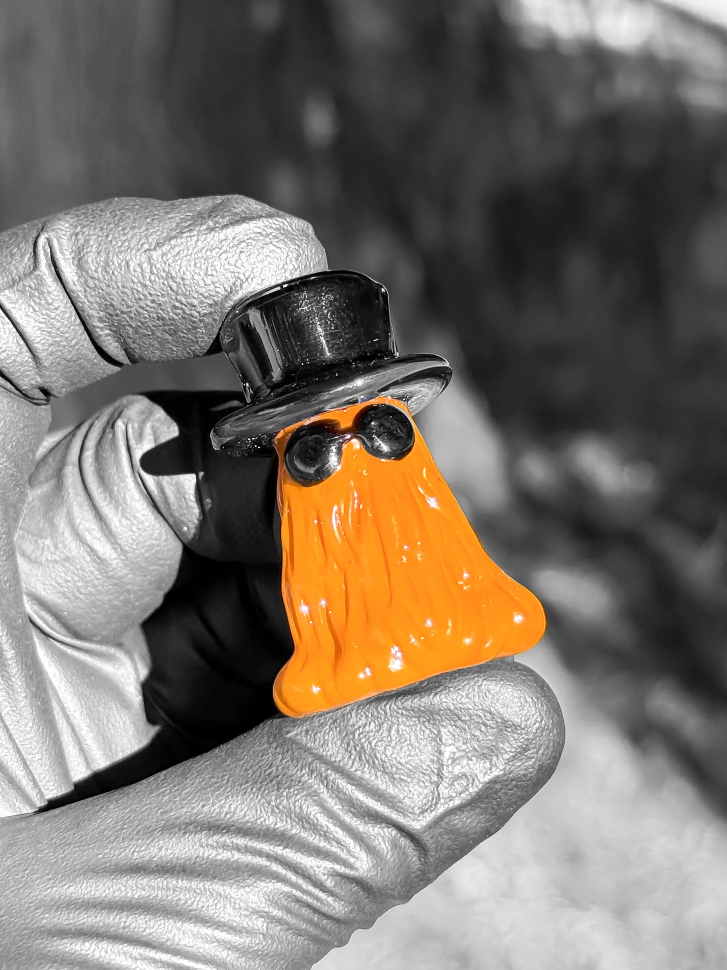 J Smart Glass Halloween Cousin It Pendant front.jpg