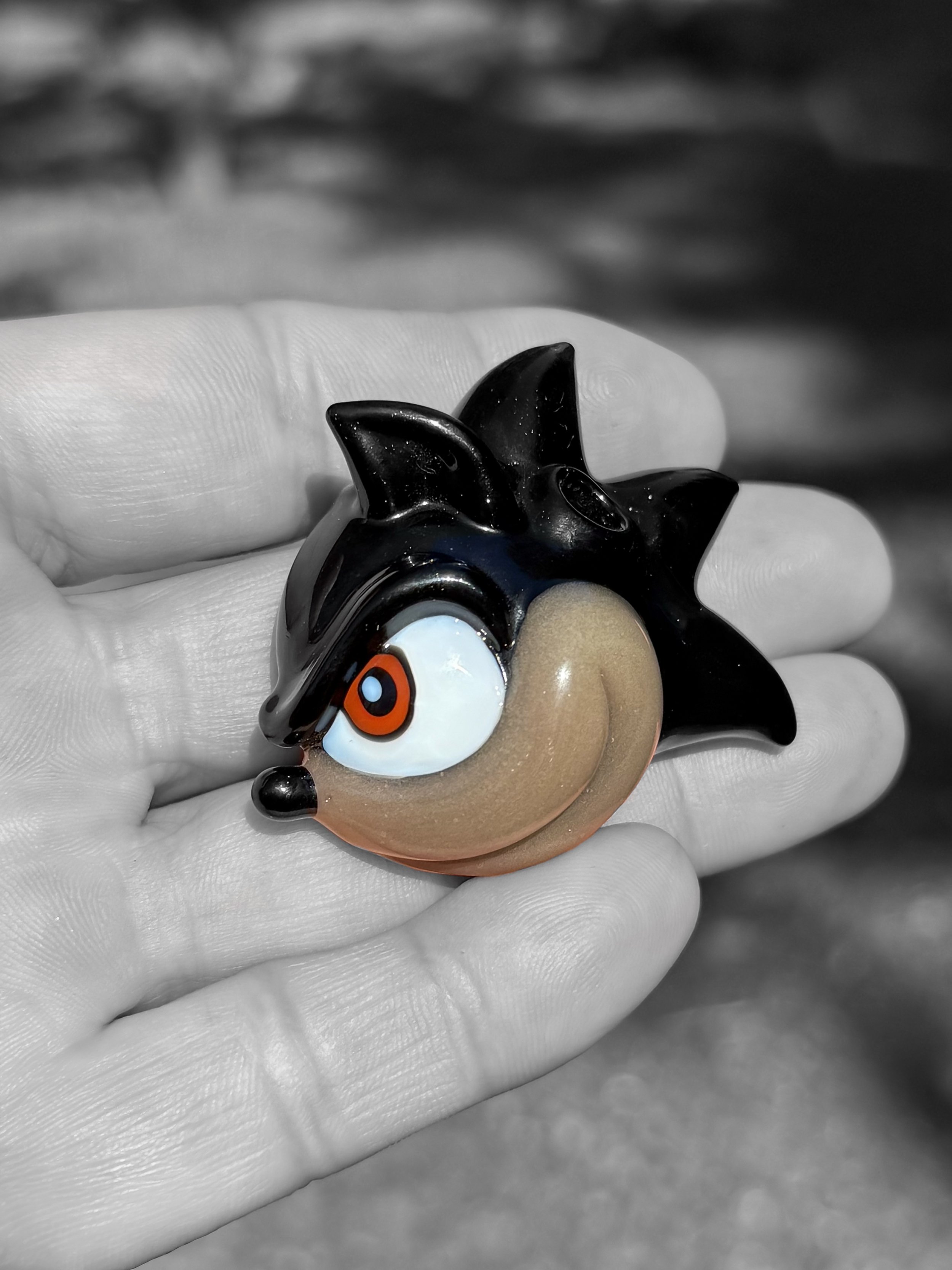 J Smart Glass Pendants Shadow the Hedgehog NS galaxy color front.jpg