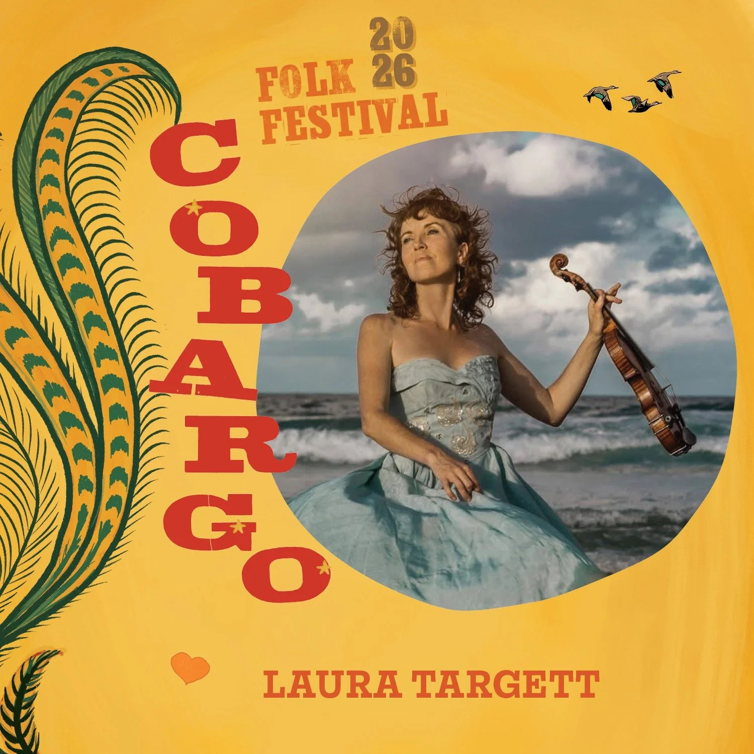 I'm very happy to be invited to play at the wonderful @cobargofolkfestival  next year. I'll be featuring my own music for this festival - tunes and songs from the fiddle album, with a dreamy trio.
It is an honour, the right time and a long time comi