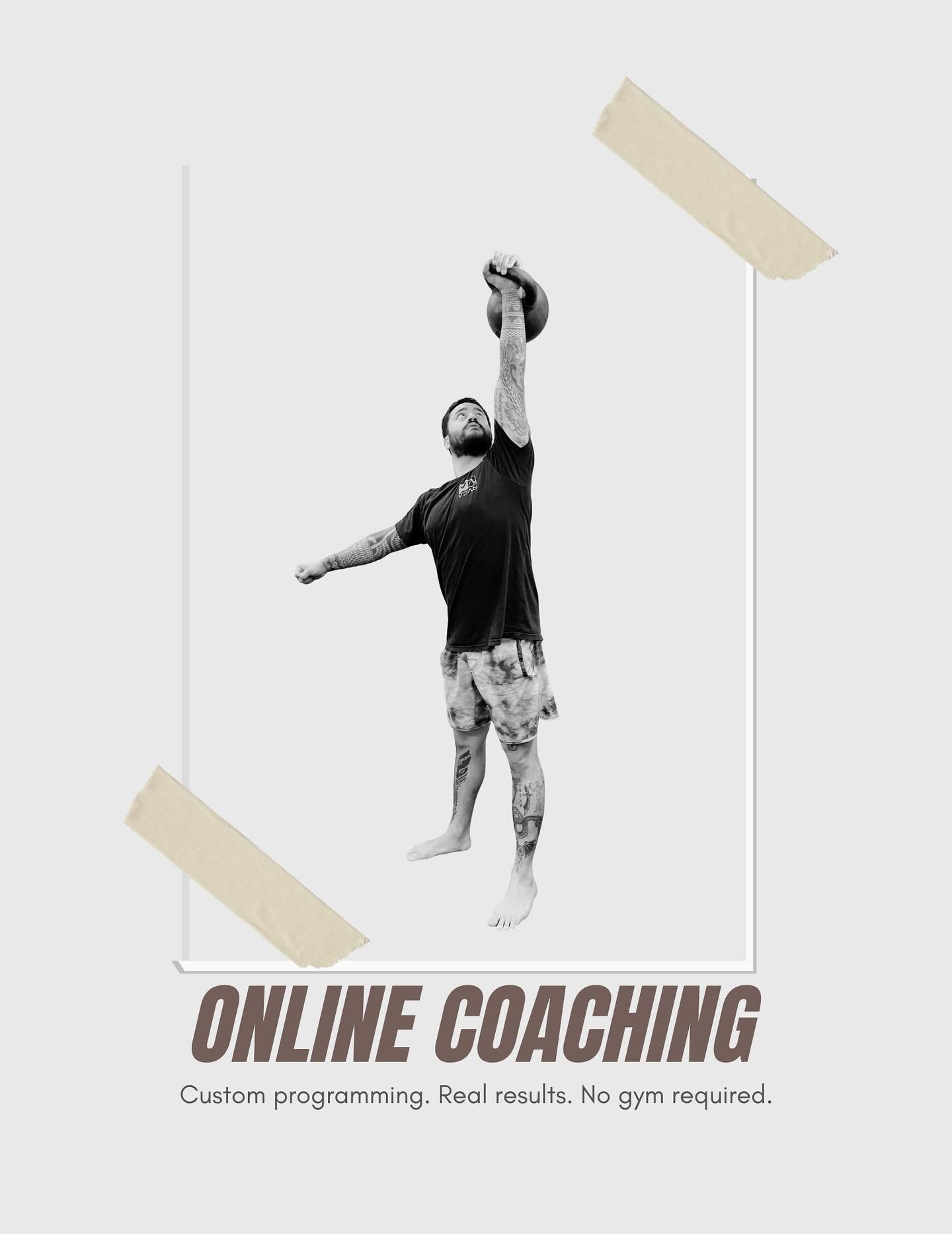 Now taking new online clients 👊
1-on-1, fully customized training built around you.
If you&rsquo;ve been wanting to try my style &mdash; this is your shot 💪
DM me or click the link in my bio to get started.