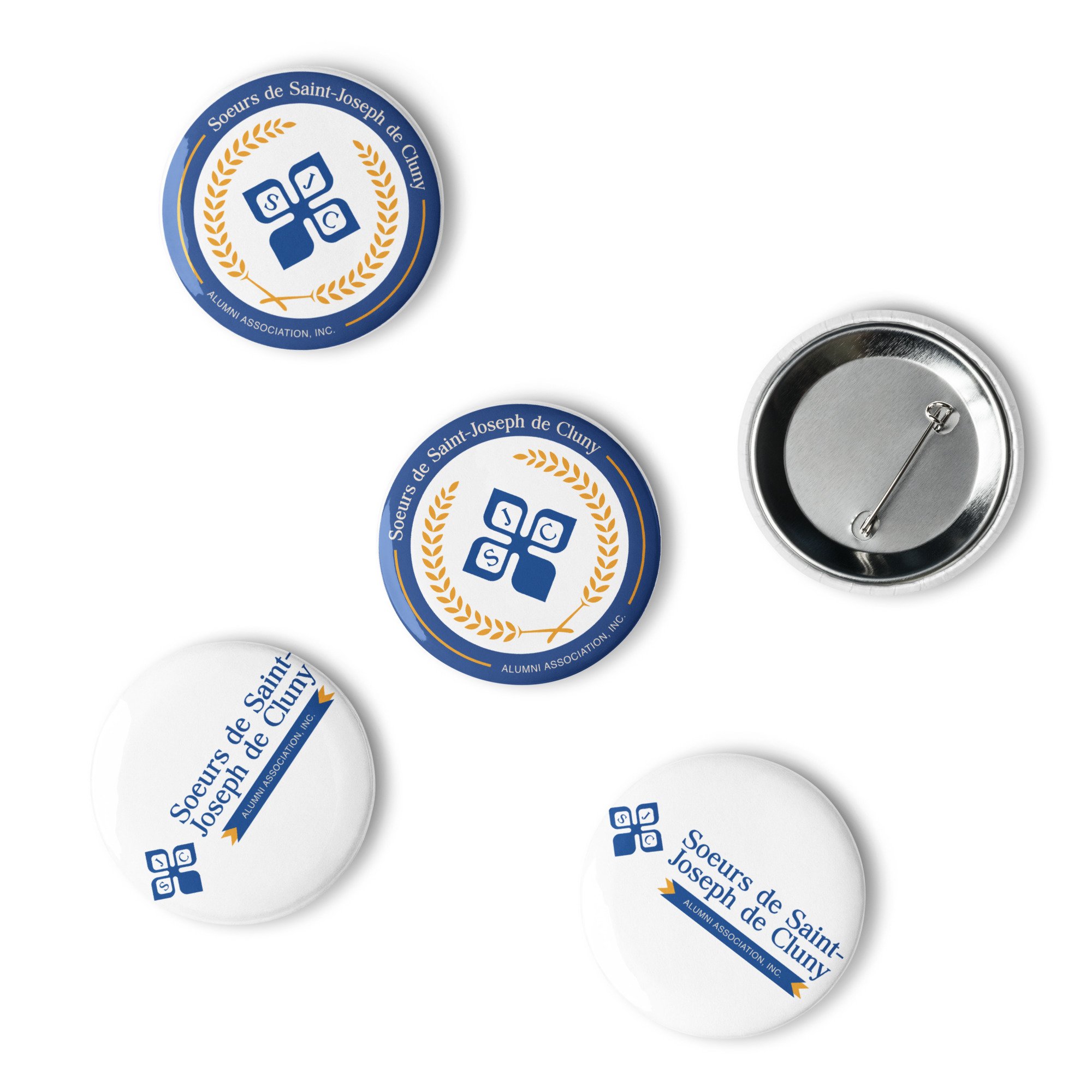 Set of Pin Buttons