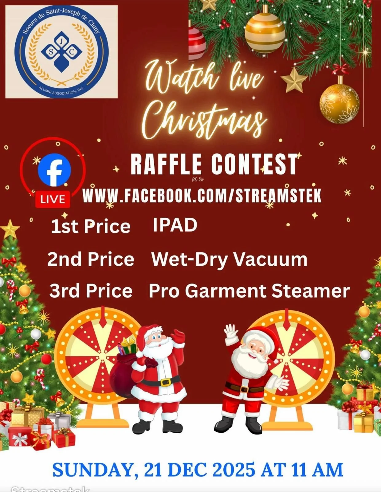 Raffle Results Are In — Thank You for Your Incredible Support!