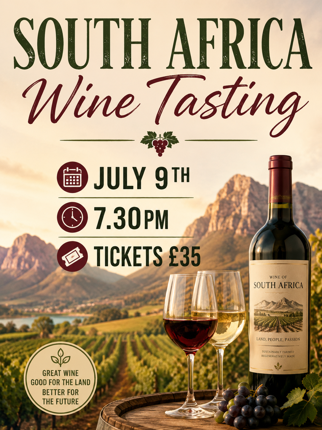 South African Wine Tasting