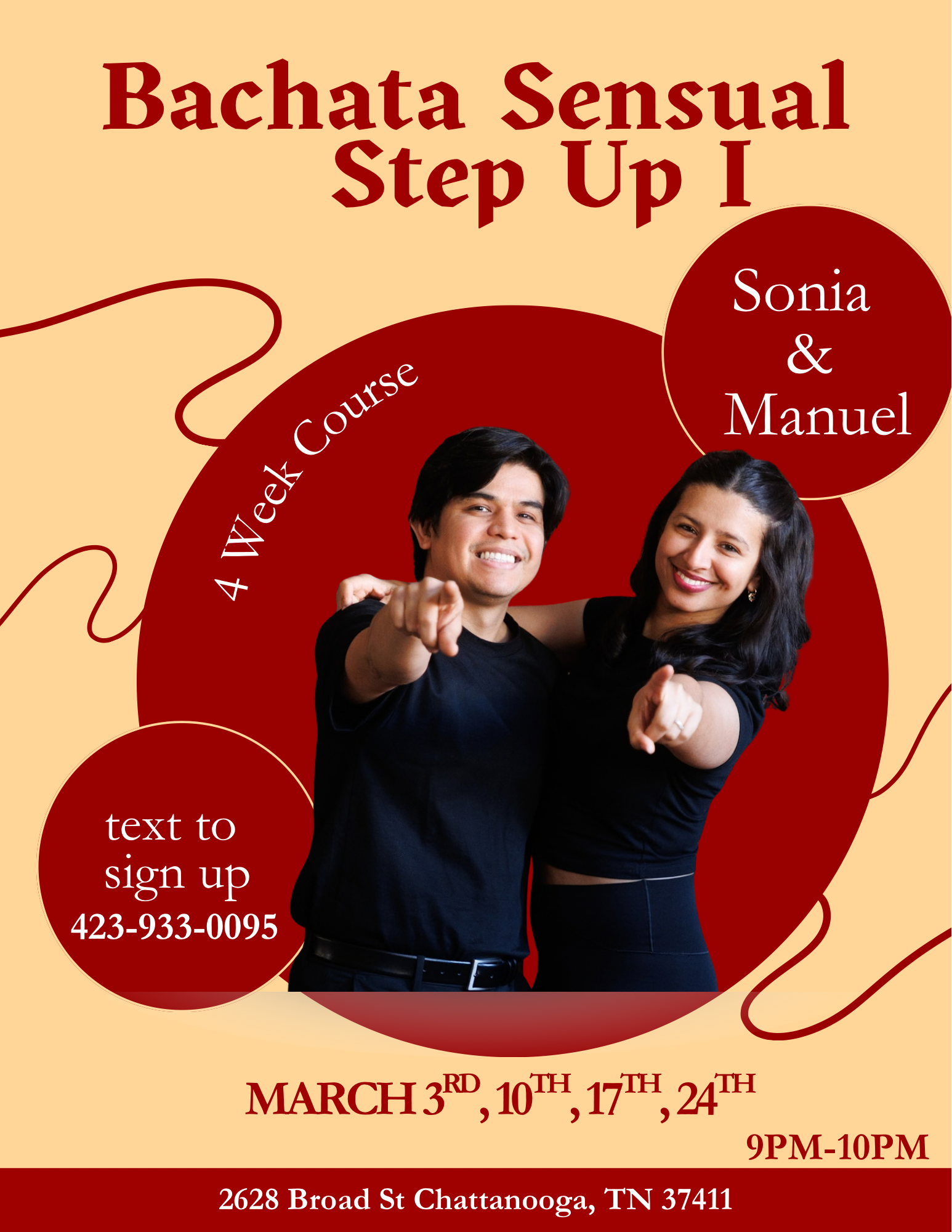 Bachata Sensual Step up 1 - with Sonia and Manuel