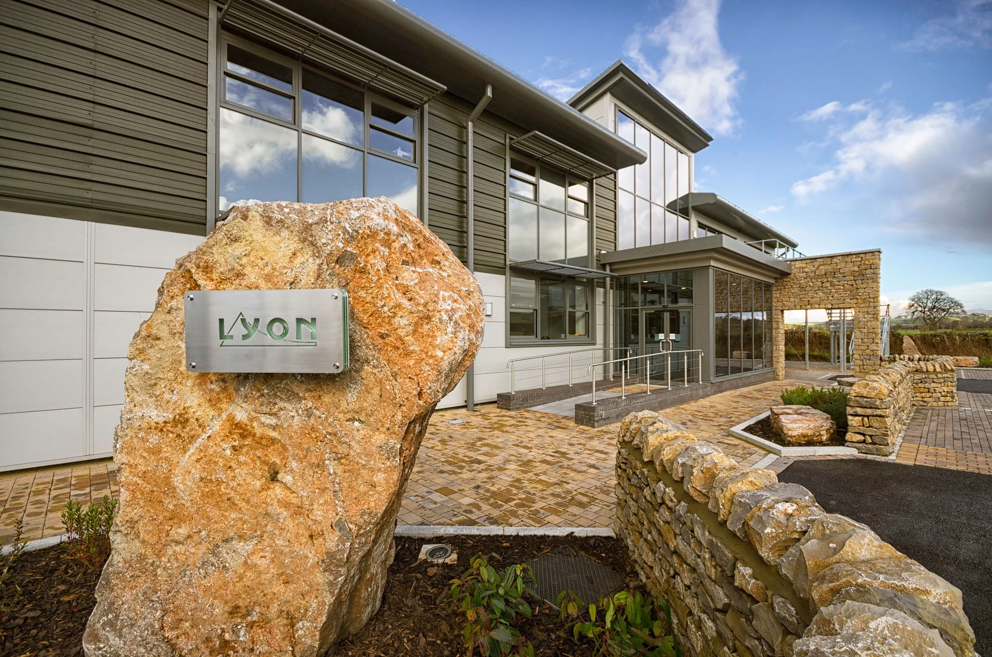 Lyon Equipment office entrance