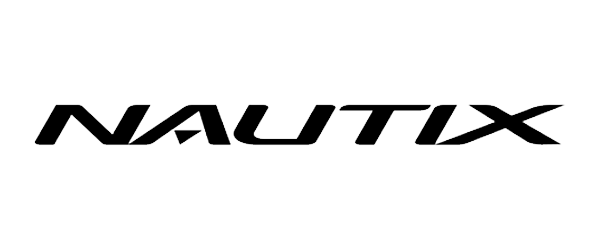 The word "NAUTIX" written in stylized, outlined text on a black background.