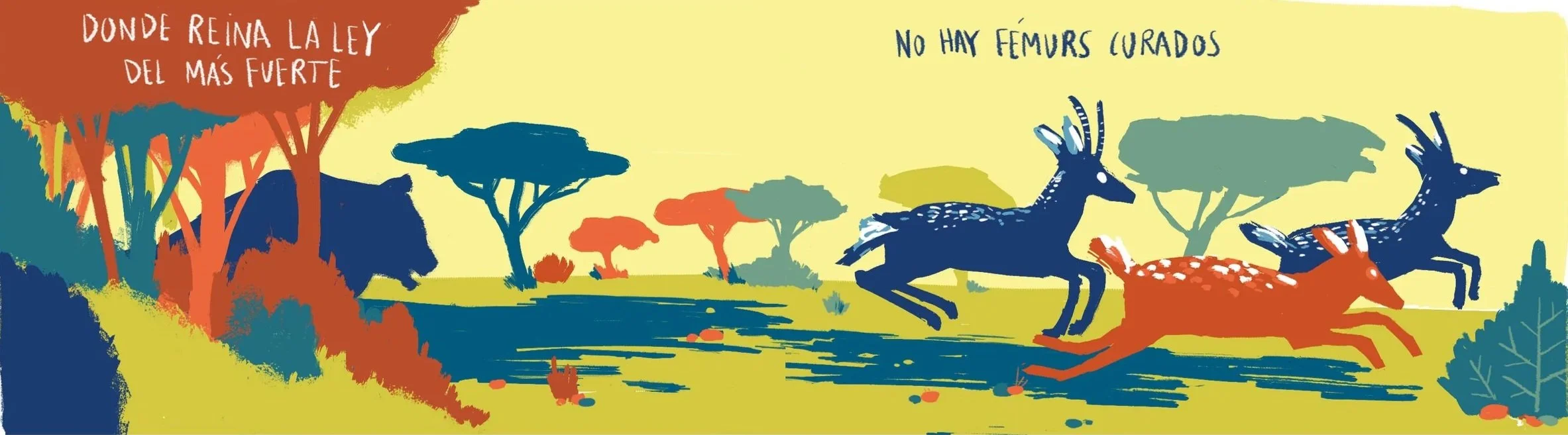 Where the law of the strongest prevails, there are no broken femurs 