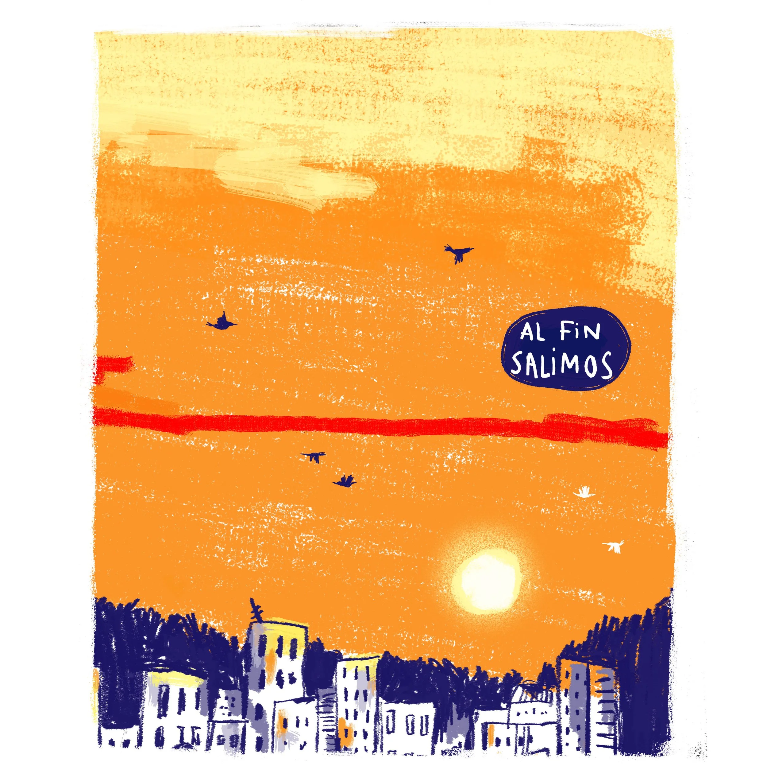 We finally made it out