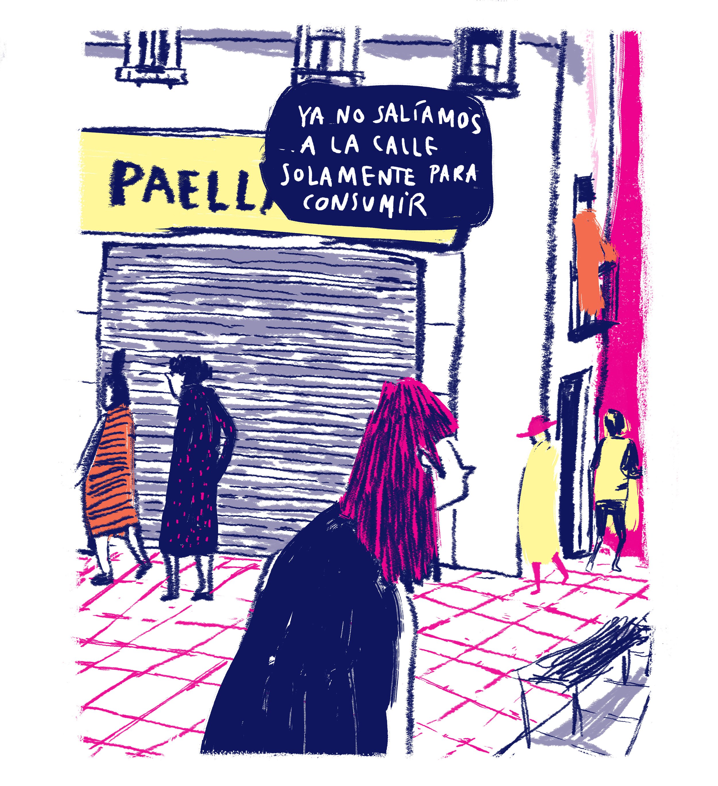 We stopped going out just to consume