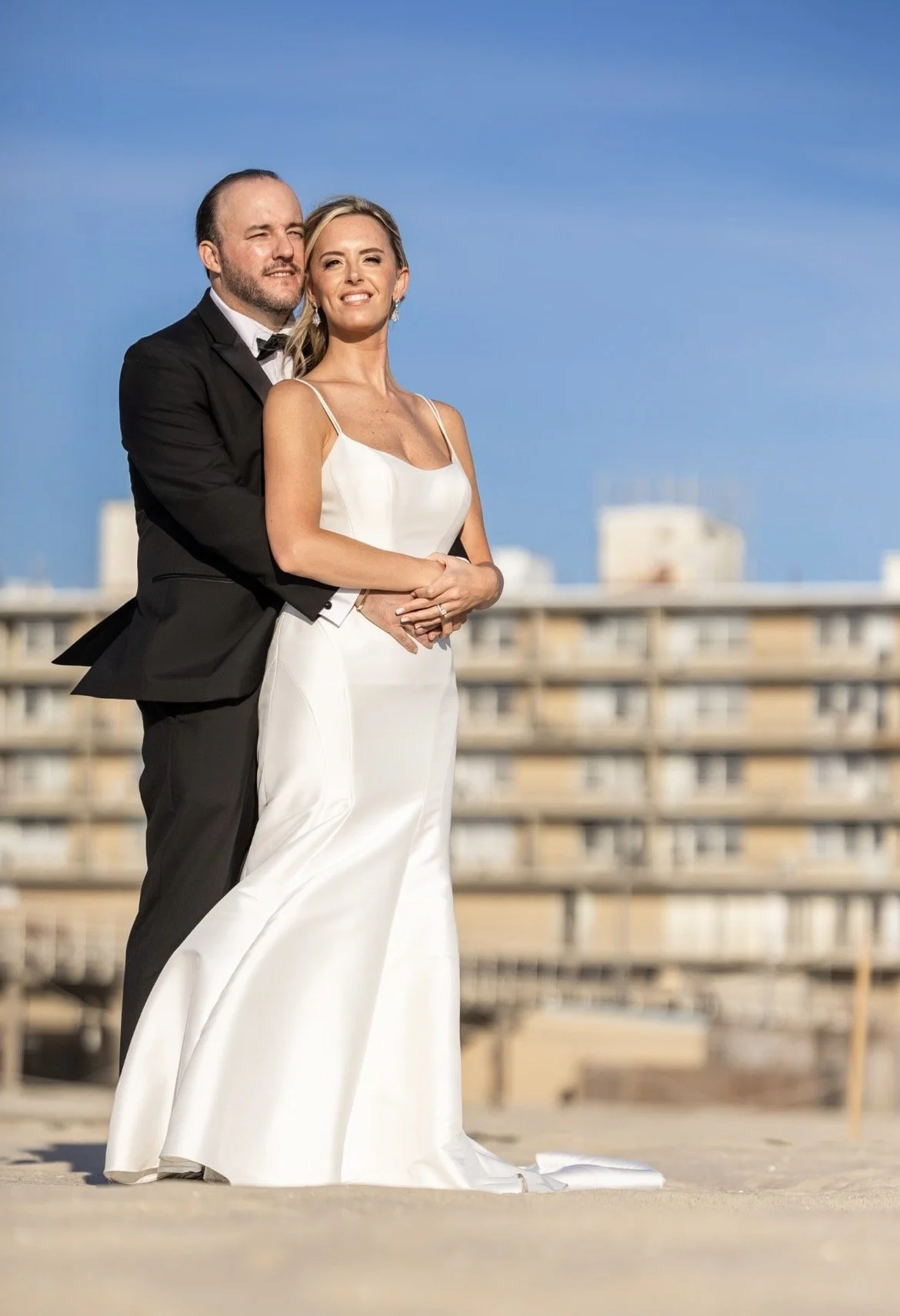 Soft bridal beauty on Jessica Venditti