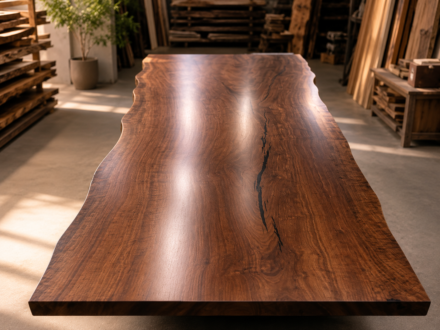 Claro Walnut Dining Table