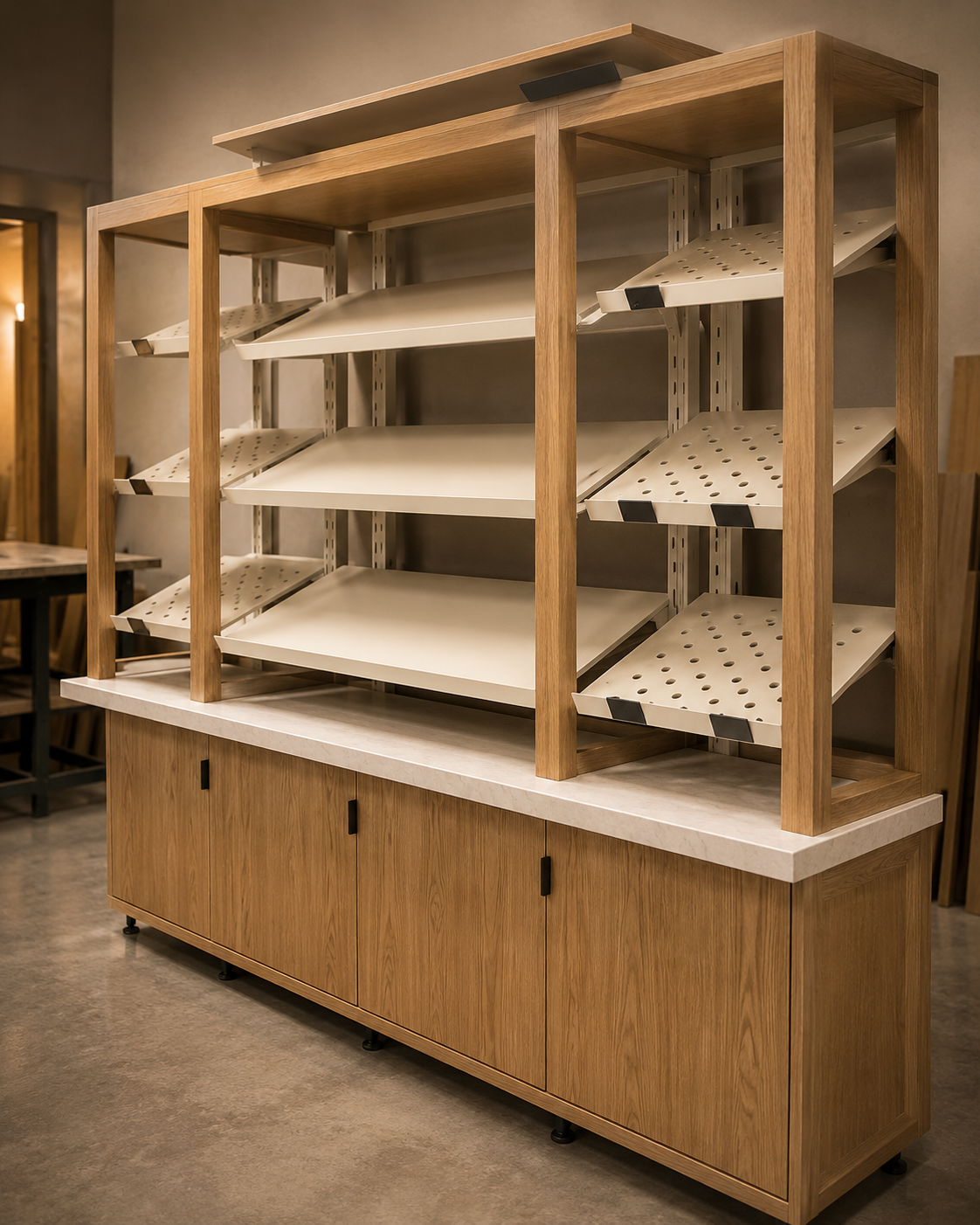Custom Bakery Display