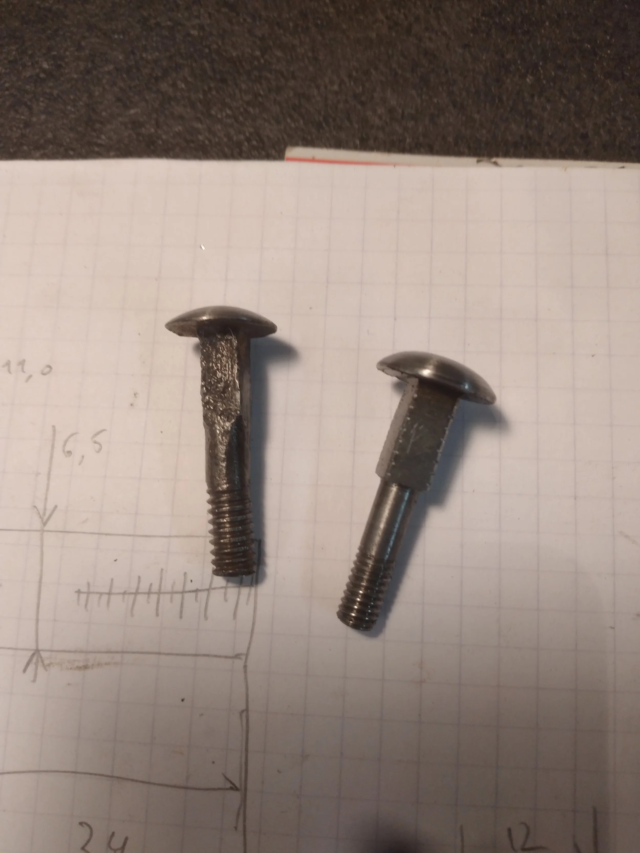 Copie d'une pièce de meuble ancien