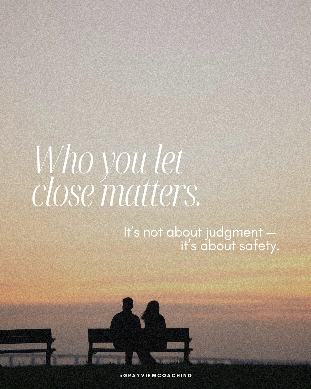 I used to let everyone have a seat at my table &mdash; even people who brought chaos instead of care.

I called it grace. But really, it was fear.

Fear of being misunderstood.
Fear of being alone.
Fear of being &ldquo;too much.&rdquo;

Healing taugh