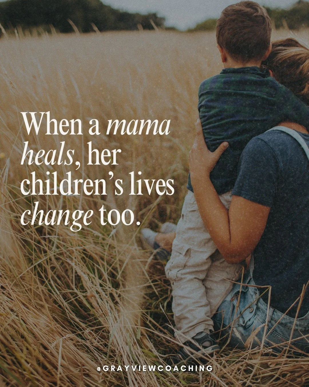 She didn&rsquo;t just heal for herself.
She healed for the little ones watching her become whole again.

Not perfect. Not polished. But present.
And that changes everything.

Because when a mama starts to remember who she is&mdash;
Her kids stop wond