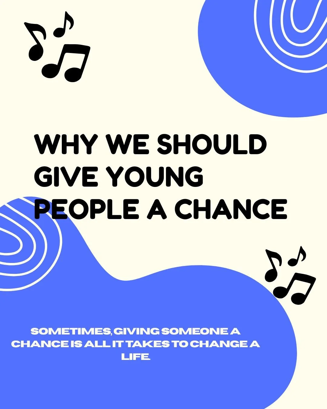 Why we should give young people a chance