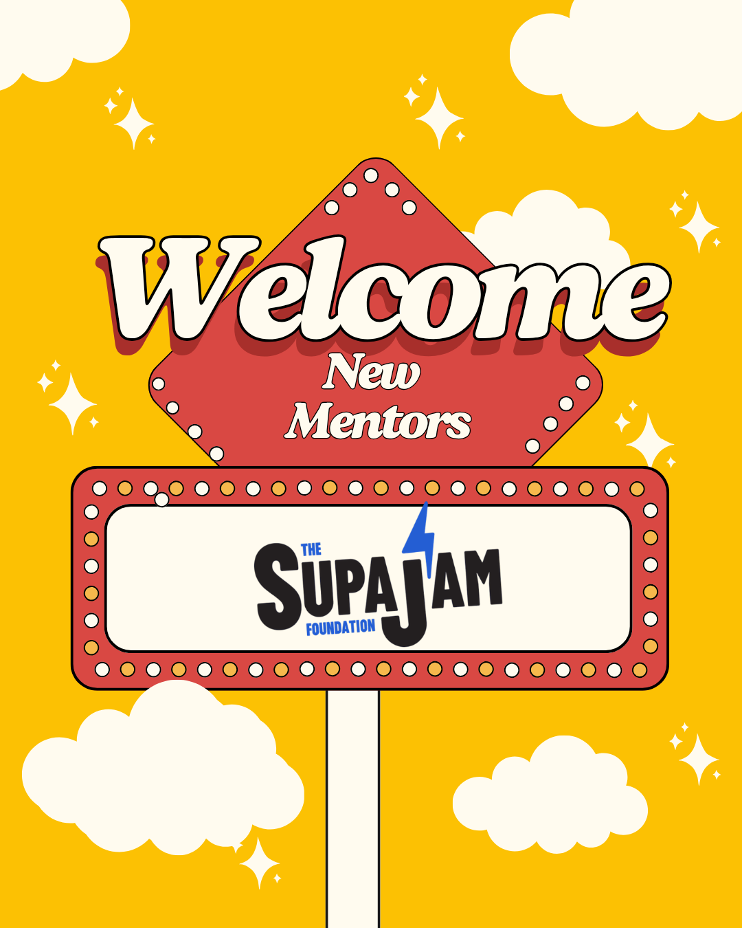 WELCOME NEW SUPAJAM FOUNDATION MENTORS