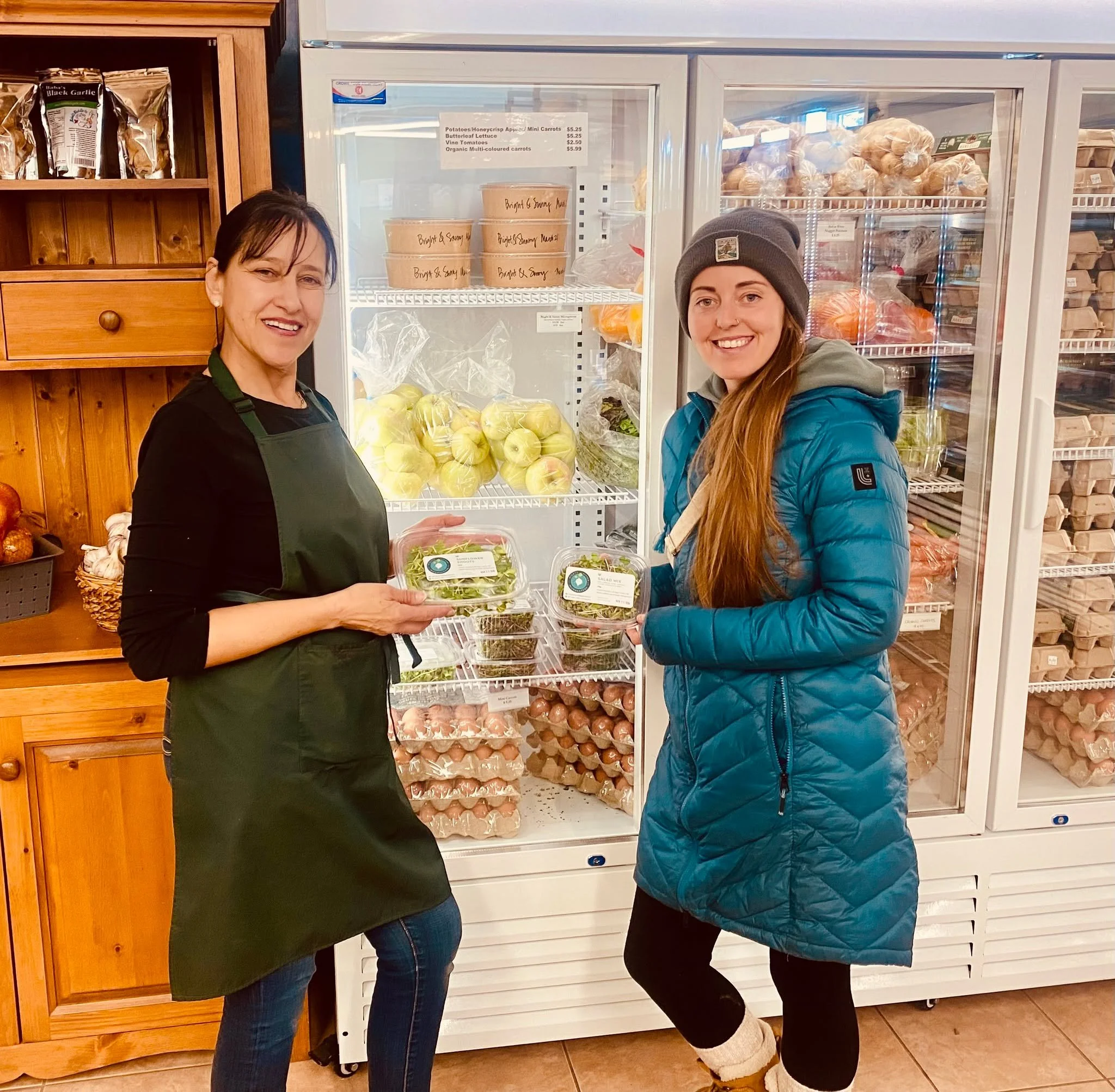 We&rsquo;re so grateful to have our Mighty Microgreens in such amazing places in our community!

Thank you all so much for your support 🌱
We love living food~~