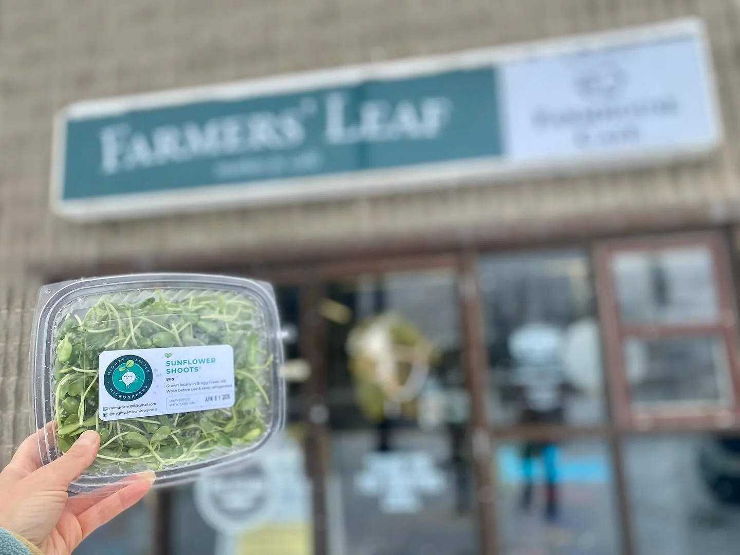 It&rsquo;s always a good day to support local and @thefarmersleaf you&rsquo;ll not just find amazing products, but also a really beautiful community feel 🌱
