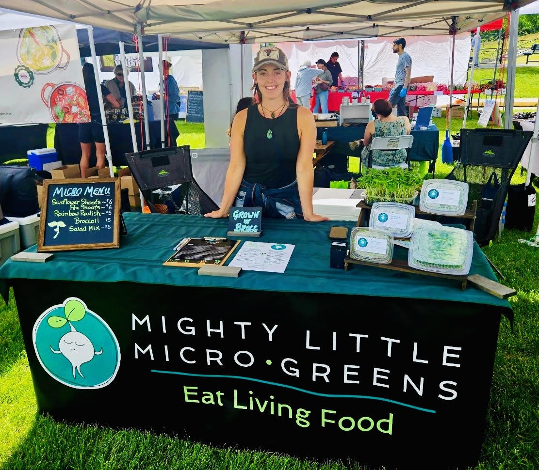 Microgreens Farmers Market Bragg Creek Calgary