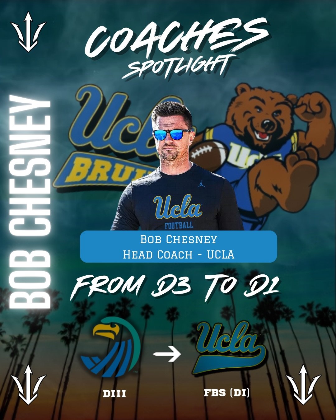From D3 to the bright lights of FBS. 📈🏈

Bob Chesney&rsquo;s climb is a blueprint for every coach and player grinding without hype.

DIII ➡️ Built a contender at Salve Regina
DII ➡️ Playoff runs and conference titles at Assumption
FCS ➡️ Patriot Le