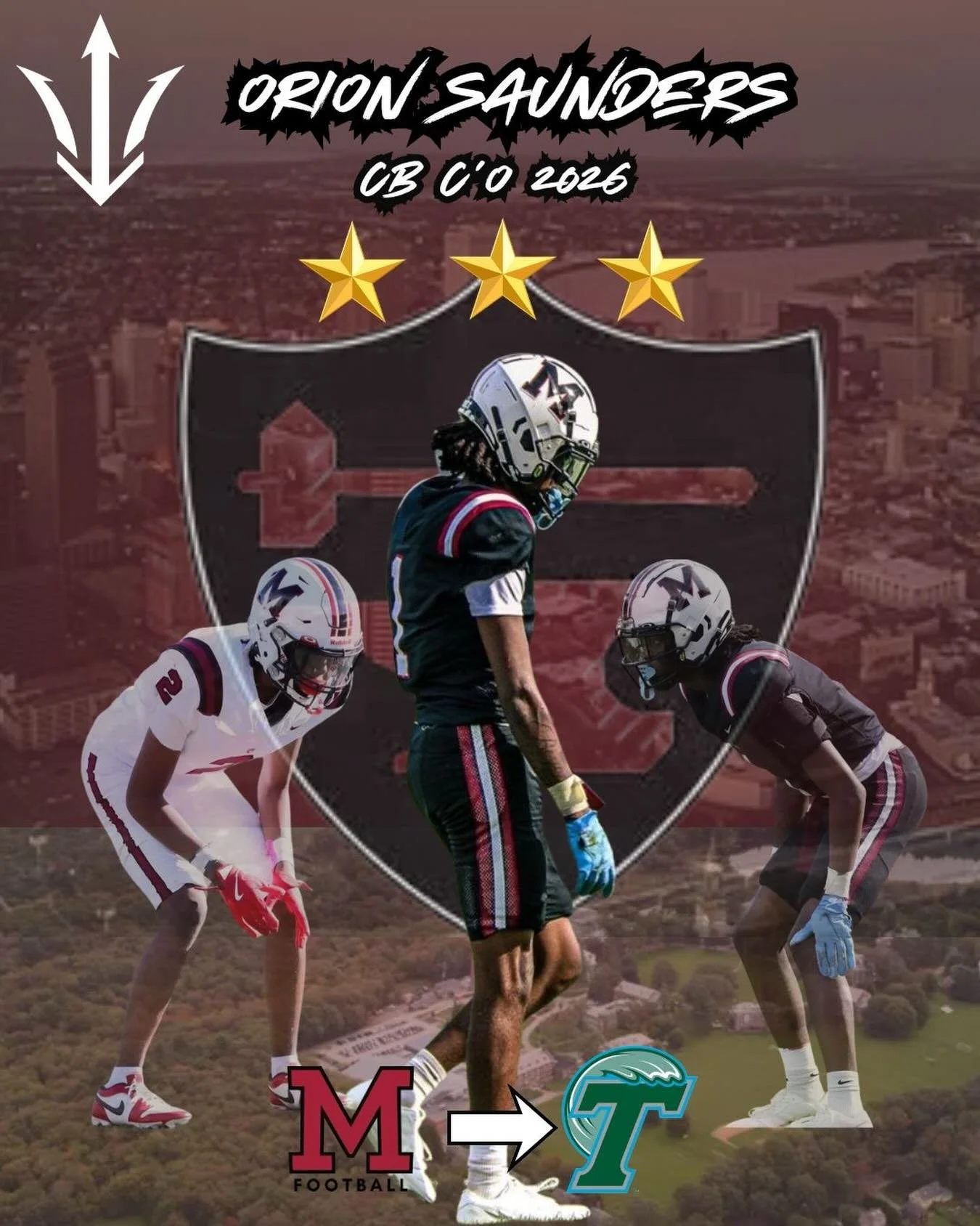 Prep Player Spotlight: Orion Saunders ⭐️⭐️⭐️

The senior DB out of Westford, Ma led the Middlesex School to another successful season. Orion only allowed two completions in coverage, making him one the most dominant players in the state. This perform