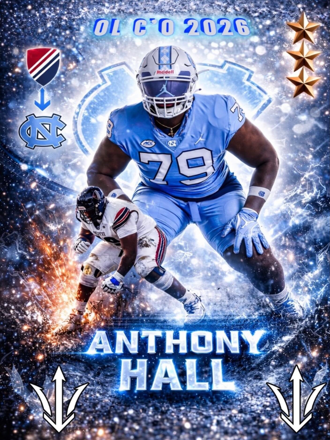 Prep Player Spotlight: Anthony Hall ⭐️⭐️⭐️

From Brookline to Chapel Hill 👏
Anthony Hall , the mountain in the middle of the line is officially UNC bound! From dominating every rep at Dexter Southfield to earning his spot with the Tar Heels, his wor