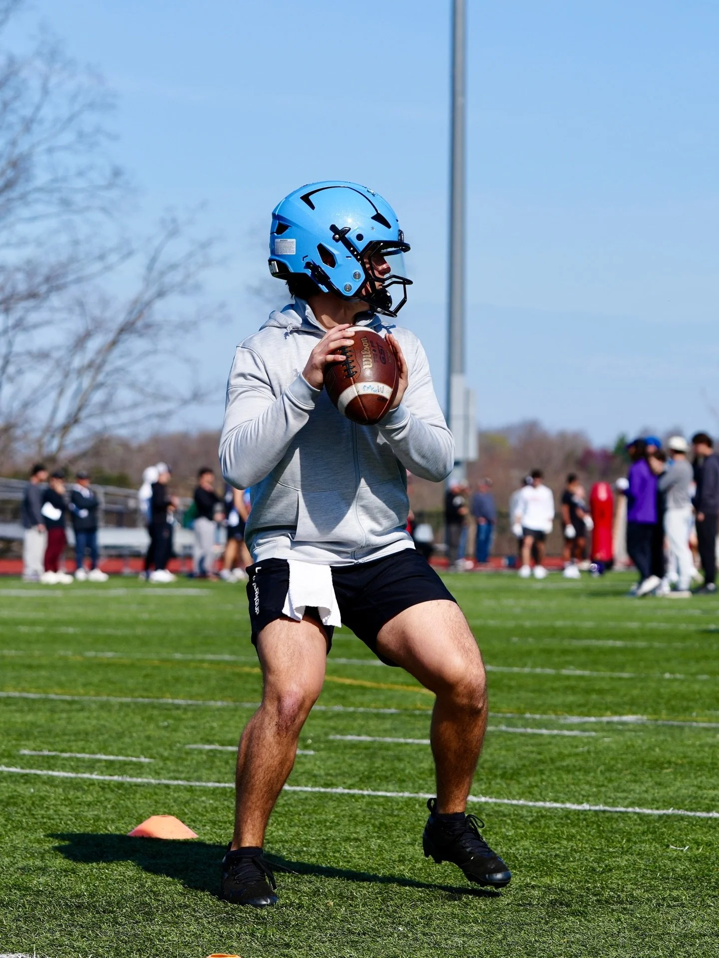 Views from the Red and Black Camp. 🔴⚫️

#ProspectCamp #Wesleyan #NCAA #CollegeFootball