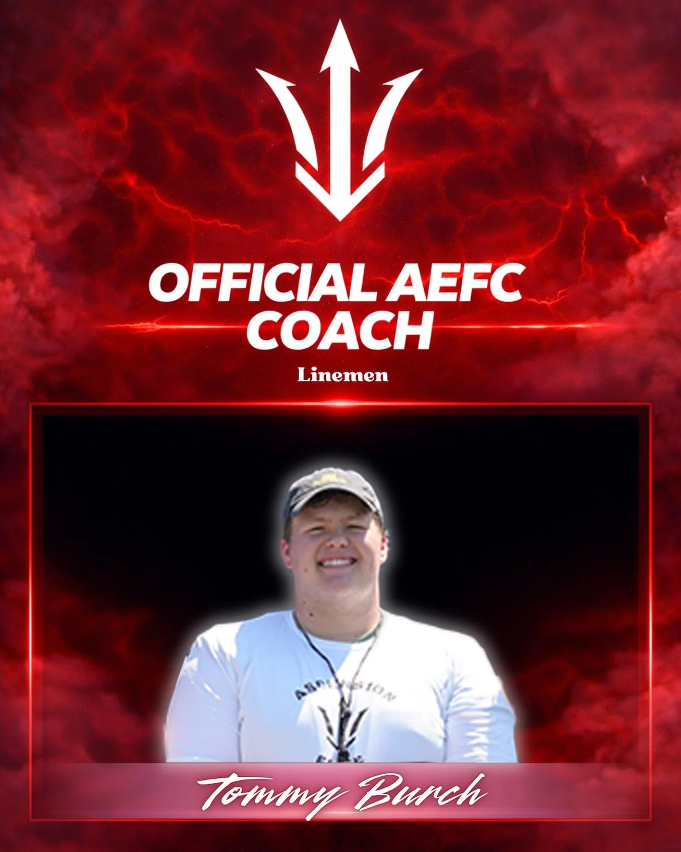 🚨 YEAR 2. WELCOME BACK COACH TOMMY BURCH 🚨🔱

Tommy Burch returns to Ascension Elite for Year 2, bringing toughness and experience back to the trenches.

A former lineman at Western New England, Tommy understands what it takes to compete up front a