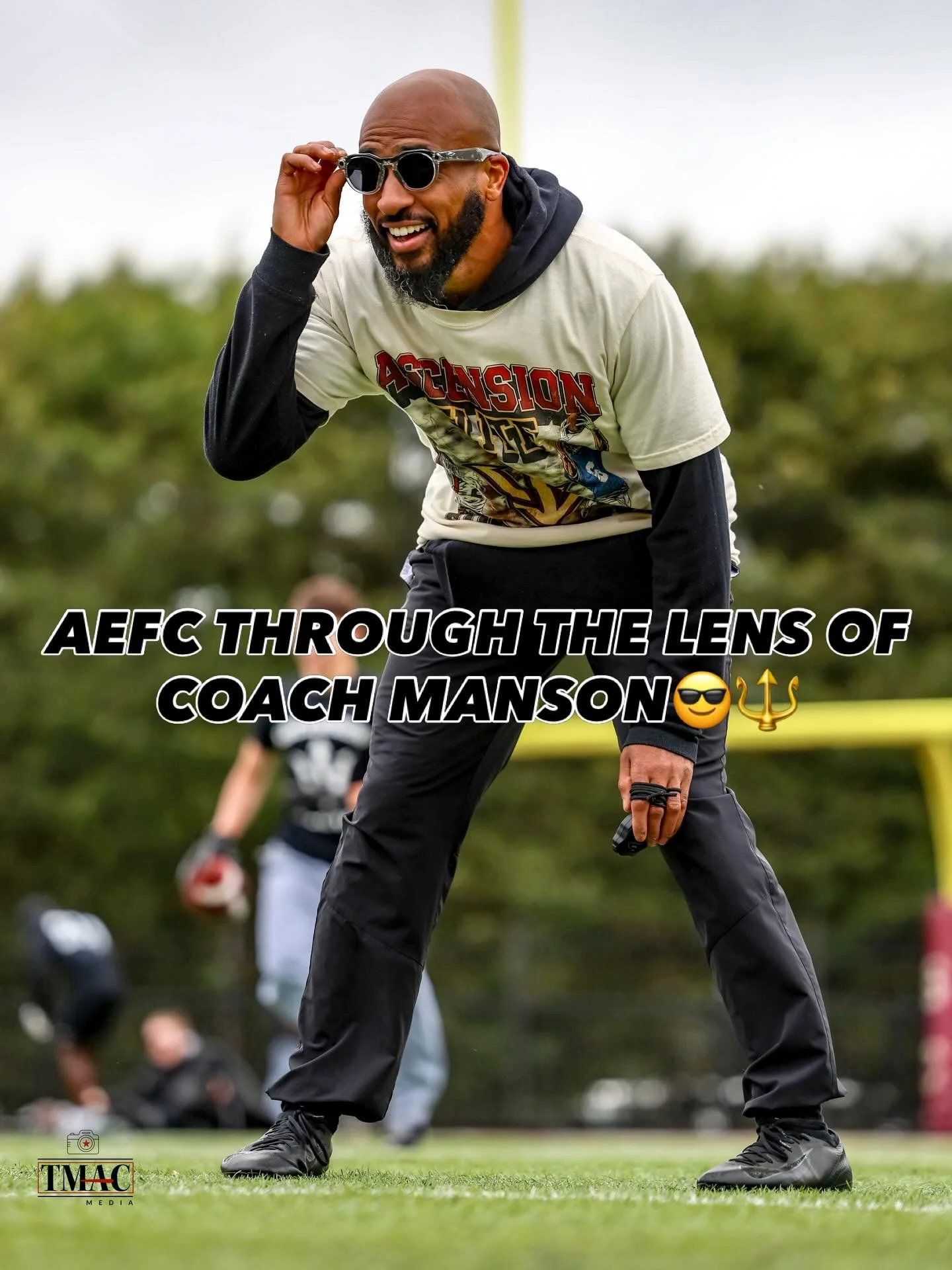 Take a look the through the eyes of one of our 🐐&rsquo;s in New England, Coach Martin Manson🔥🔱