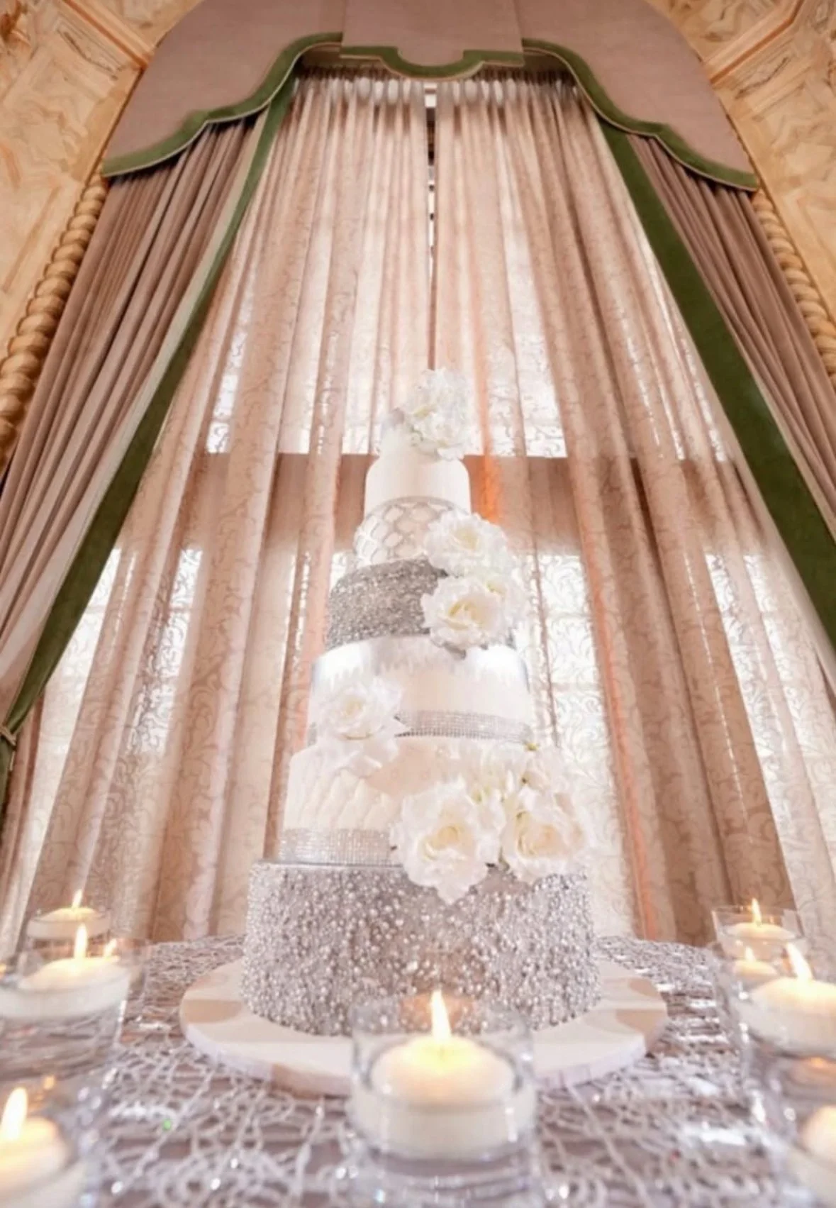 Wedding cake by Twice As Sweet (chef Elizabeth Santin)