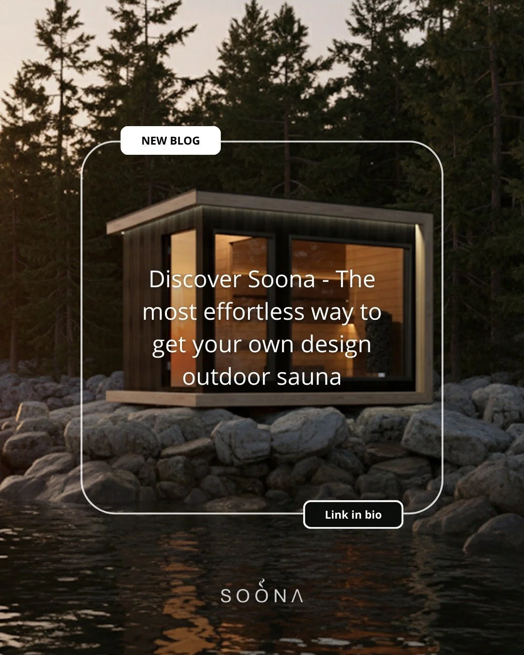 Soona blog alert!🔥 Discover our sauna approach and check out the Soona collection - links in bio!