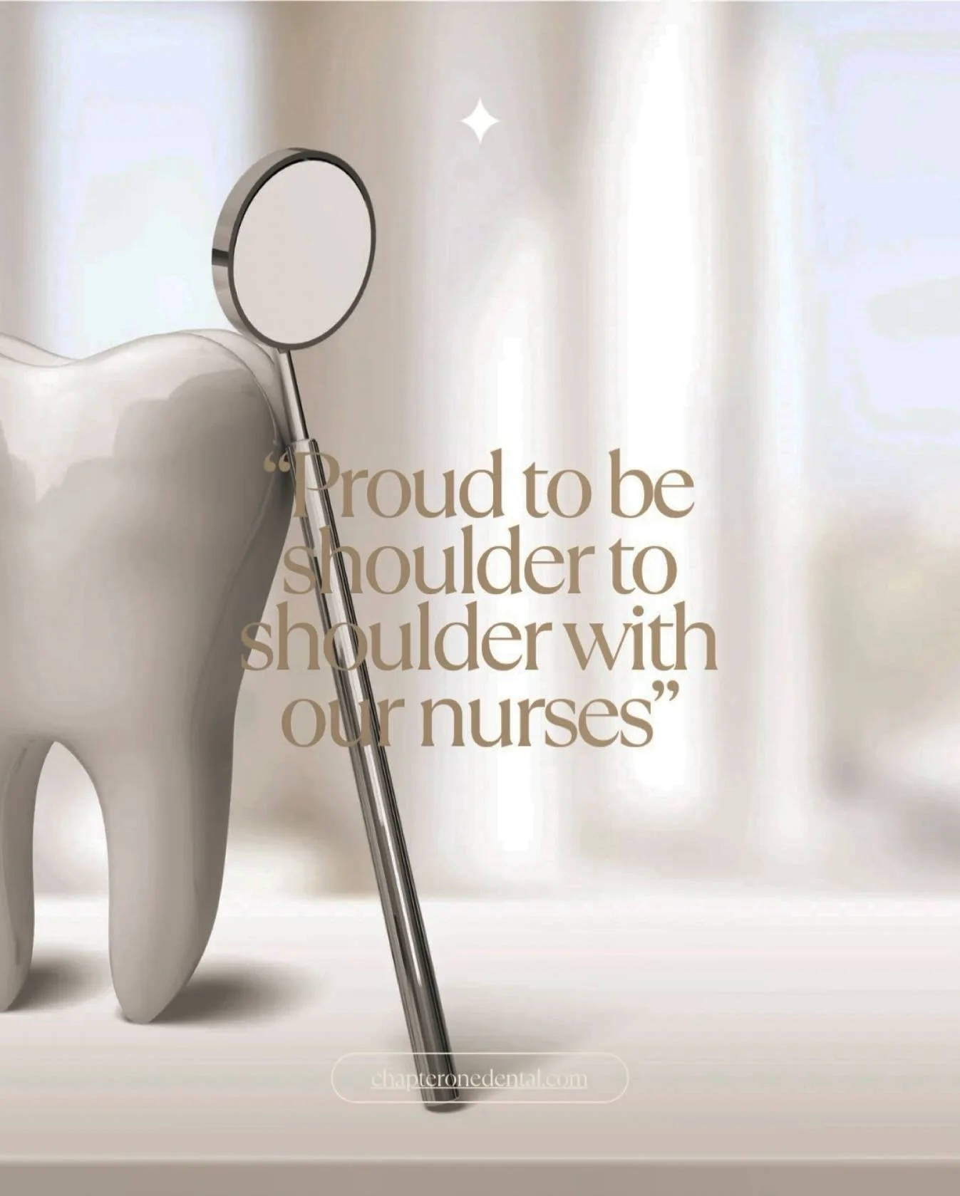 We are so proud to work so closely with an amazing team. Building a sense of community in our patients means building a sense of care and consideration in our team. Where everyone feels genuinely valued. At Chapter One we are so lucky to have the opp