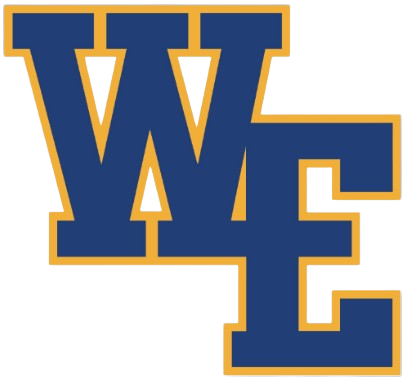 A large blue letter 'W' with a smaller white letter 'L' overlapping its bottom right in a stylized design.