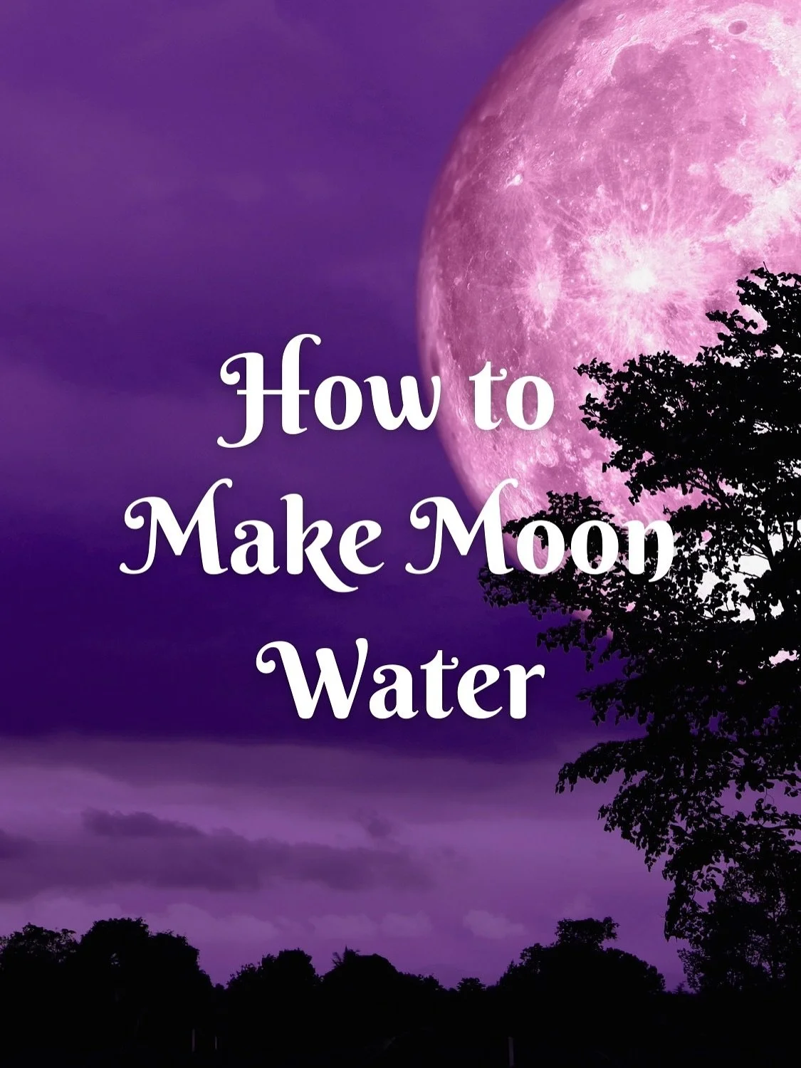Moon water is one of a witch&rsquo;s simplest yet most enchanting tools! Charged with the Moon&rsquo;s energy, it hums with lunar energy, ready to be woven into spells, rituals, and everyday magick. Here&rsquo;s how to make moon water! For Moon water