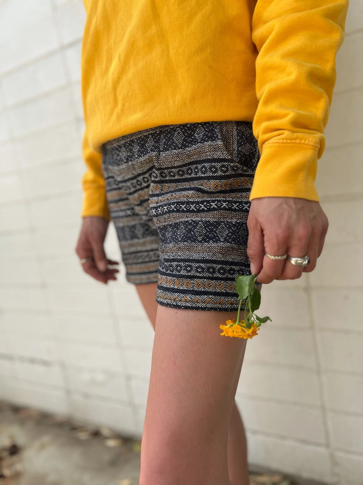 Vintage Wai Womenβs Aztec Print Shorts