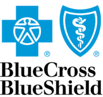 BlueCross BlueShield logos with the text "BlueCross" and "BlueShield" underneath.