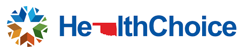 HealthChoice logo with a multicolored circular graphic and bold text