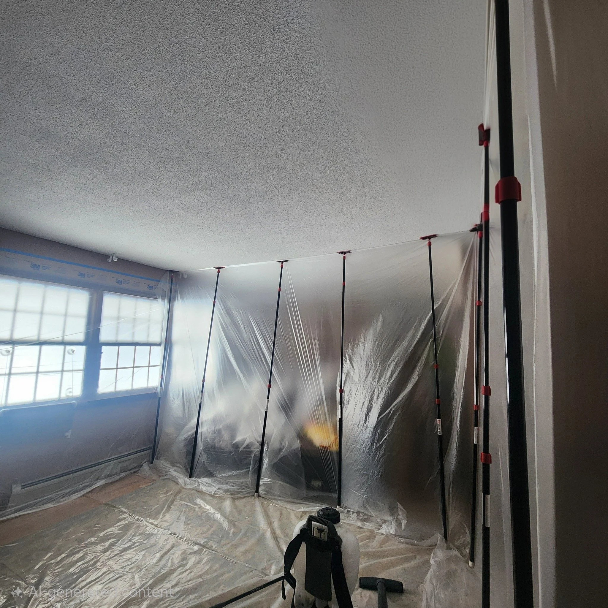 Some people get flowers.
Some people finally have their popcorn ceiling removed.

Happy Valentine&rsquo;s Day 🩷.