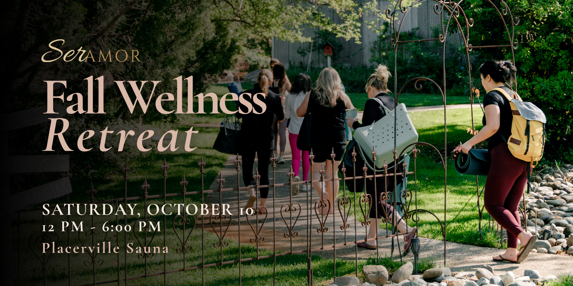 SerAmor Fall Wellness Retreat at Placerville Sauna 
