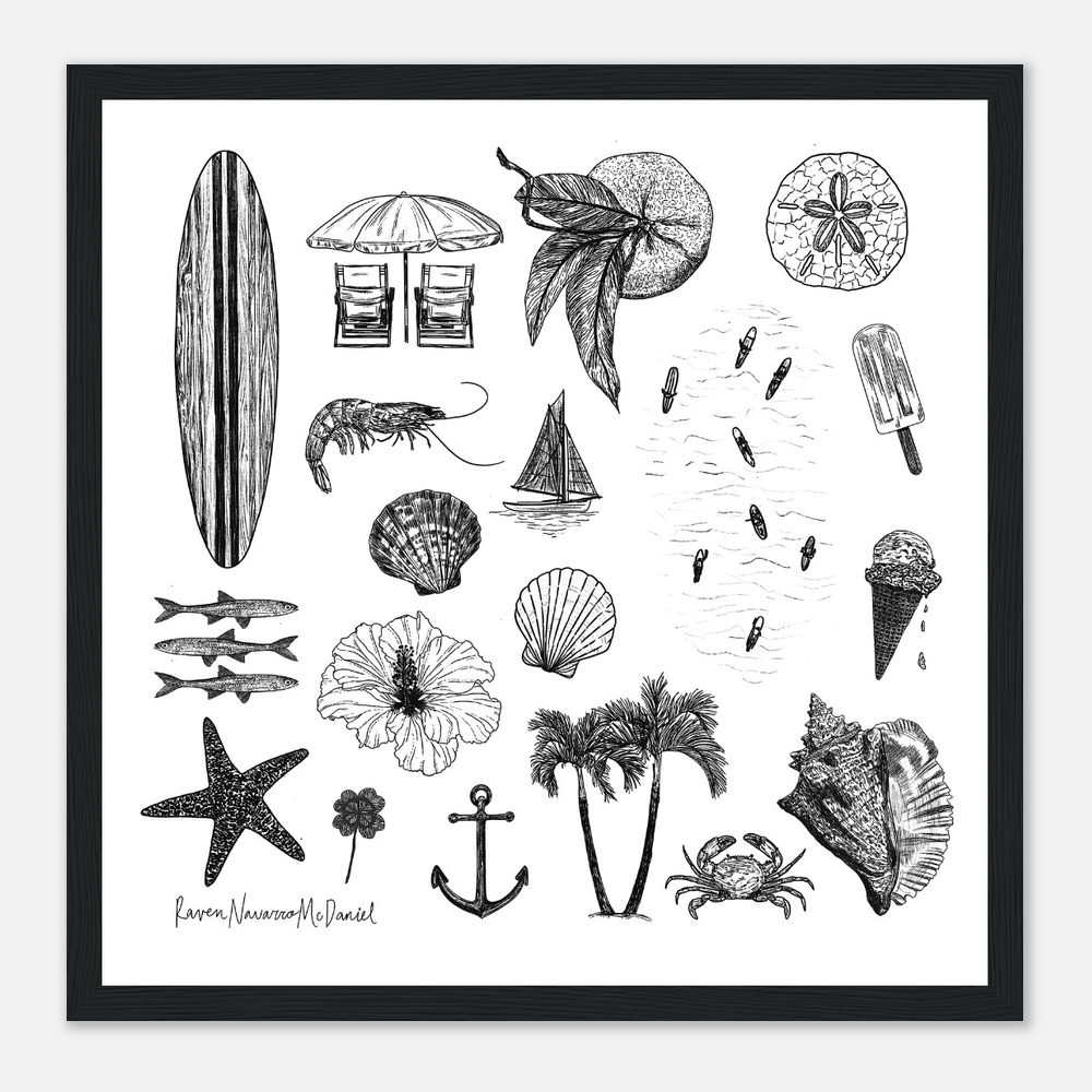 SUMMER ILLUSTRATIONS