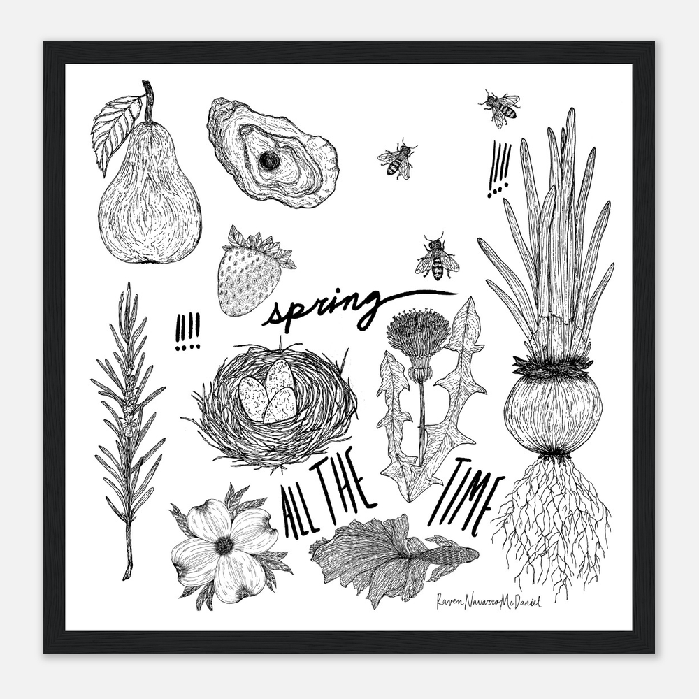 SPRING ILLUSTRATIONS